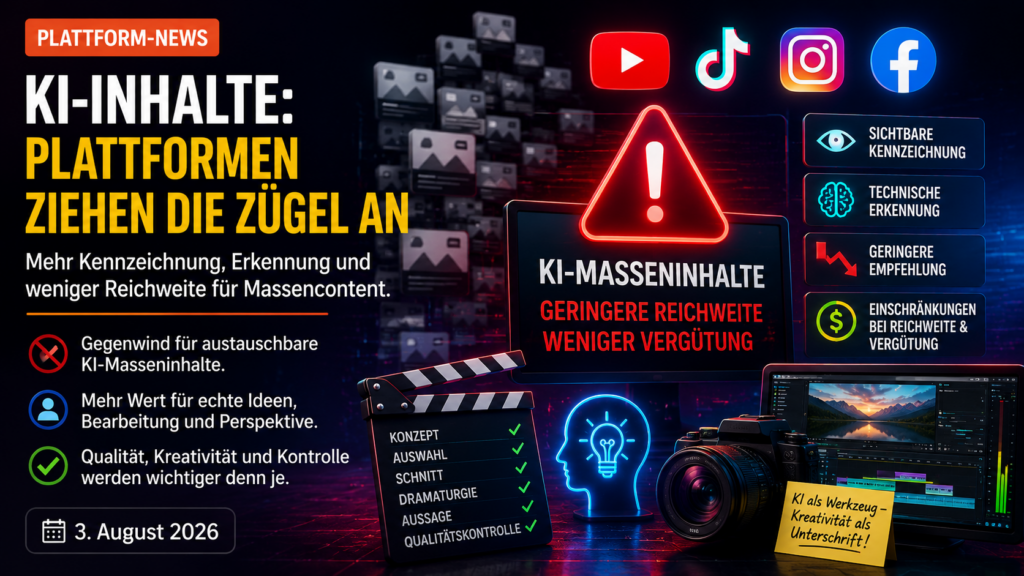Animiertes Musikvideo als Header
